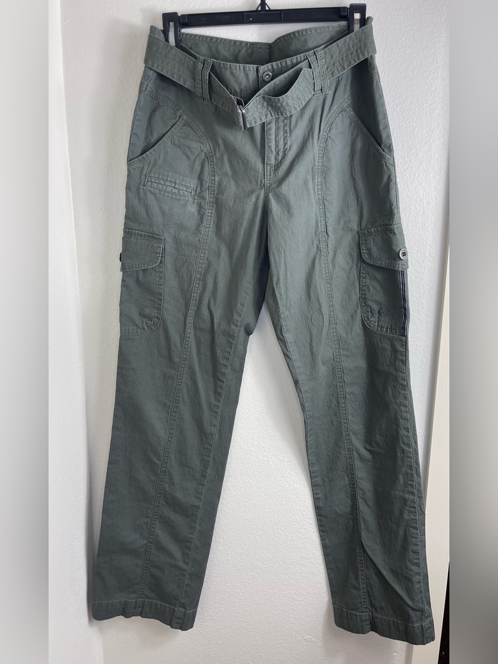 Columbia Women's "Get S'more" Belted Cargo Pants Green Size 6
